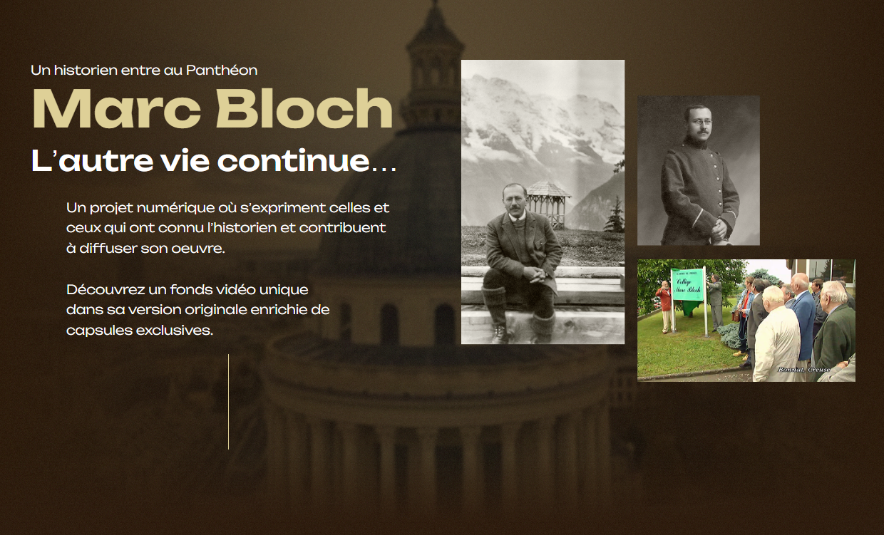 page d'accueil Marc Bloch